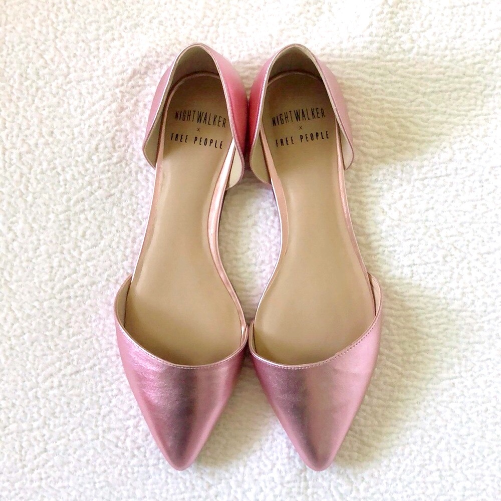FREE PEOPLE Cloud Dancer Flat 8 - Picture 2 of 10